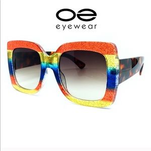 O2 Eyewear fashion oversized Square Sunglasses😎